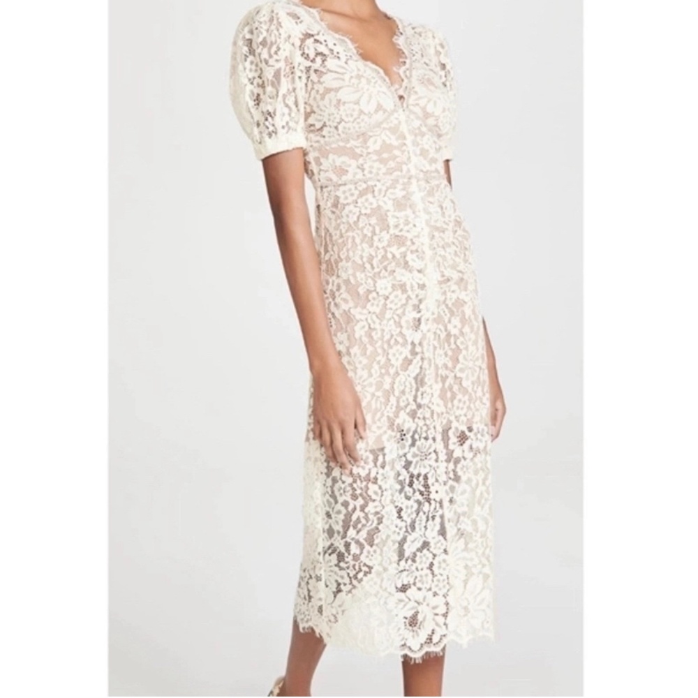 Self Portrait Bridal Lace Dress